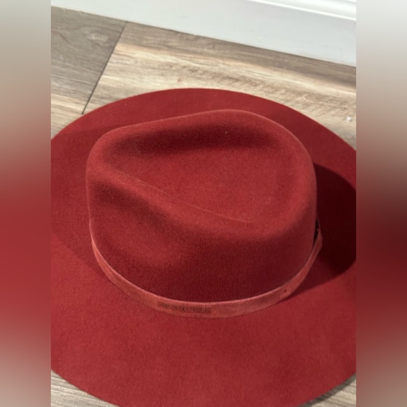ANTHROPOLOGIExWyeth rusty red rancher hat. O/S - Picture 3 of 7
